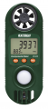 EN100  Profesionálny hygro-termo-anemometer so svetelným senzorom 11v1
