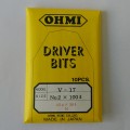 OHMI Skrutkovac bit V-17, Ø4,5 x 30, No.2, L100, N